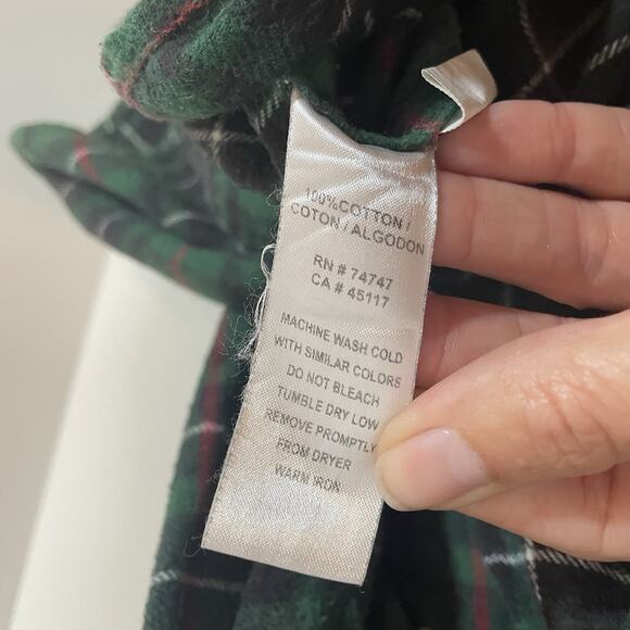 Red Head Lot of 2 Button Down Shirt Mens XLT Red Green Plaid Long Sleeve Flannel - Picture 6 of 13